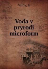 Voda v pryrodi microform