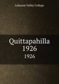 Quittapahilla. 1926