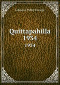 Quittapahilla. 1934