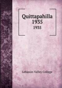 Quittapahilla. 1935