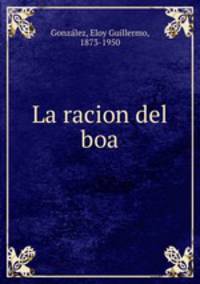 La racion del boa