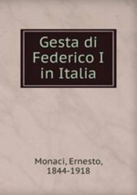 Gesta di Federico I in Italia