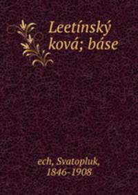 Leetinsky kova; base