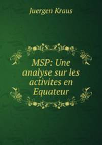 MSP: Une analyse sur les activites en Equateur