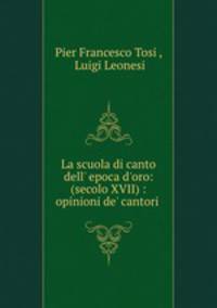 La scuola di canto dell