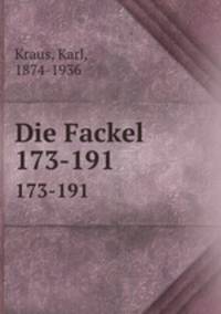 Die Fackel. 173-191