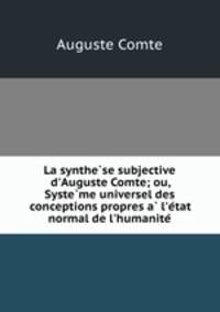 La synthe?se subjective d