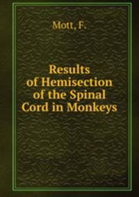 Results of Hemisection of the Spinal Cord in Monkeys