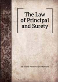 The Law of Principal and Surety