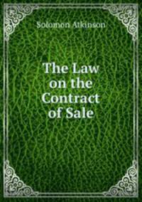 The Law on the Contract of Sale