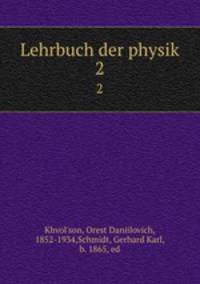 Lehrbuch der physik. 2