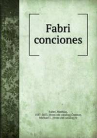 Fabri conciones