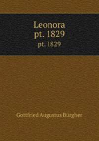 Leonora. pt. 1829