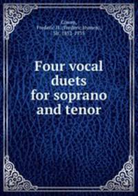 Four vocal duets for soprano and tenor