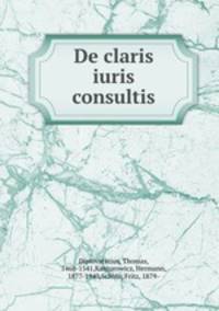 De claris iuris consultis