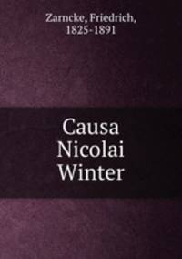 Causa Nicolai Winter