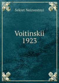Voitinskii 1923
