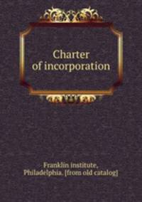 Charter of incorporation