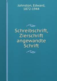 Schreibschrift, Zierschrift & angewandte Schrift