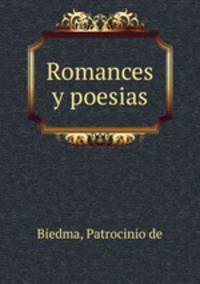 Romances y poesias