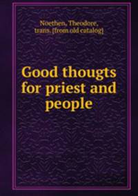 Good thougts for priest and people