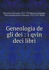 Geneologia de gli dei : i qvin deci libri