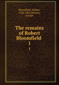 The remains of Robert Bloomfield . 1