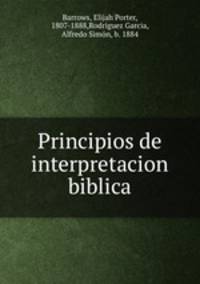 Principios de interpretacion biblica