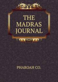 THE MADRAS JOURNAL