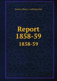 Report. 1858-59