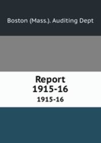 Report. 1915-16
