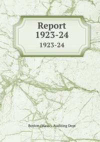 Report. 1923-24