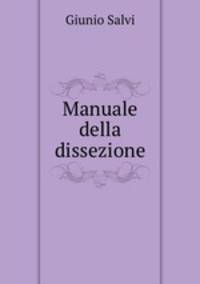 Manuale della dissezione