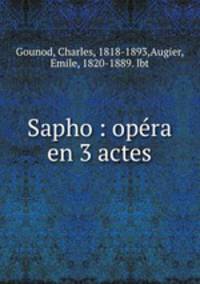 Sapho : opra en 3 actes