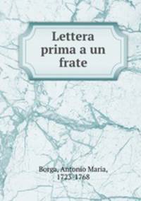 Lettera prima a un frate