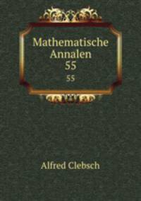 Mathematische Annalen. 55