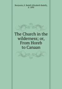 The Church in the wilderness; or, From Horeb to Canaan