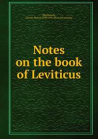 Notes on the book of Leviticus