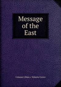 Message of the East