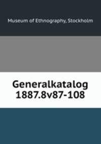 Generalkatalog 1887.8v87-108