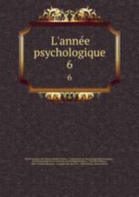 L`anne psychologique. 6