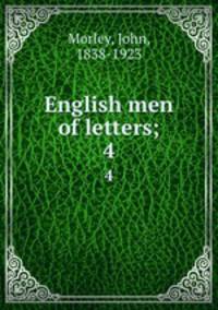 English men of letters;. 4