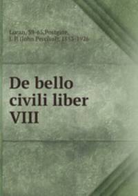 De bello civili liber VIII