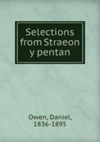 Selections from Straeon y pentan