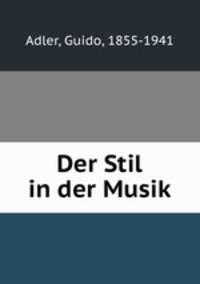 Der Stil in der Musik