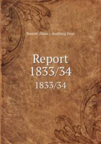 Report. 1833/34