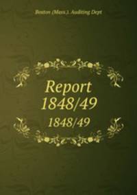 Report. 1848/49