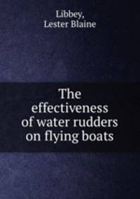 The effectiveness of water rudders on flying boats.