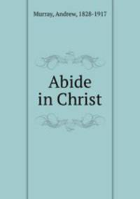 Abide in Christ