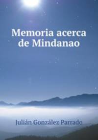 Memoria acerca de Mindanao
